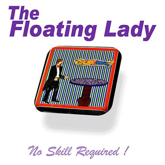 MilesMagic Magician's Floating Lady On Image (Photo) Gimmick Lady Float From Table Magic Trick