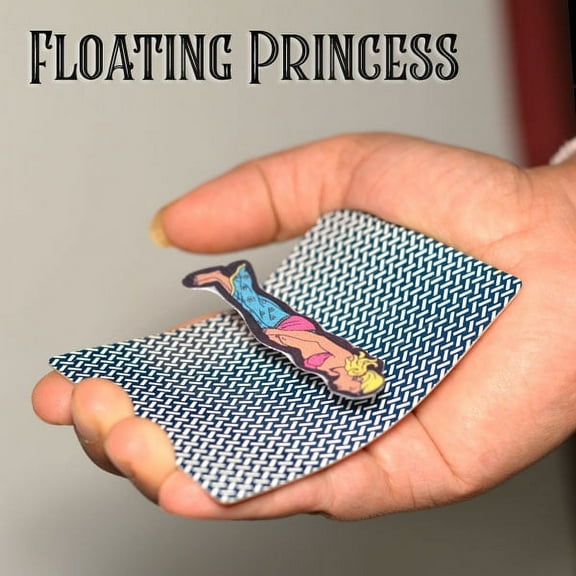 MilesMagic Magician's Floating Princess On Card Gimmick Lady Photo Rising Real Magic Trick