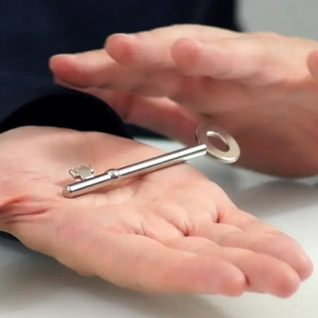 MilesMagic Magician's Ghost Key Mentalism Illusion Haunted Key Moving Close Up Magic Trick