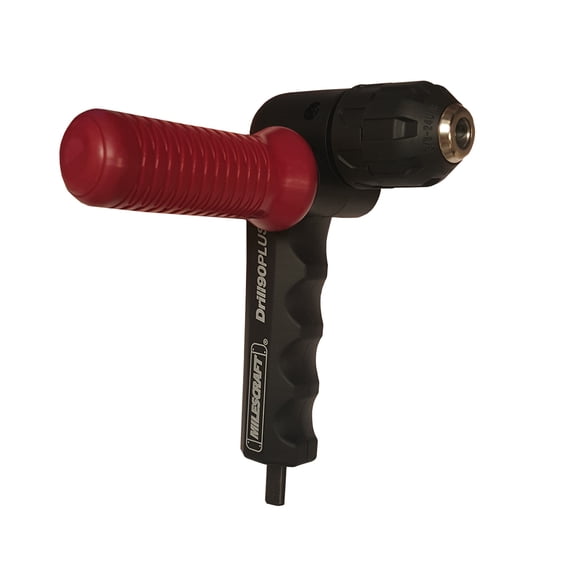 Milescraft 1304 Drill90 PLUS - Right Angle Drill Attachment with 3/8" Keyless Chuck
