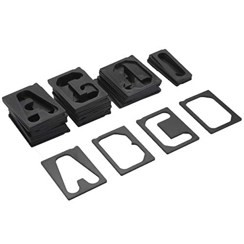 Milescraft 2202 1-1/2" Horizontal Character Template Set FOR Sign making System