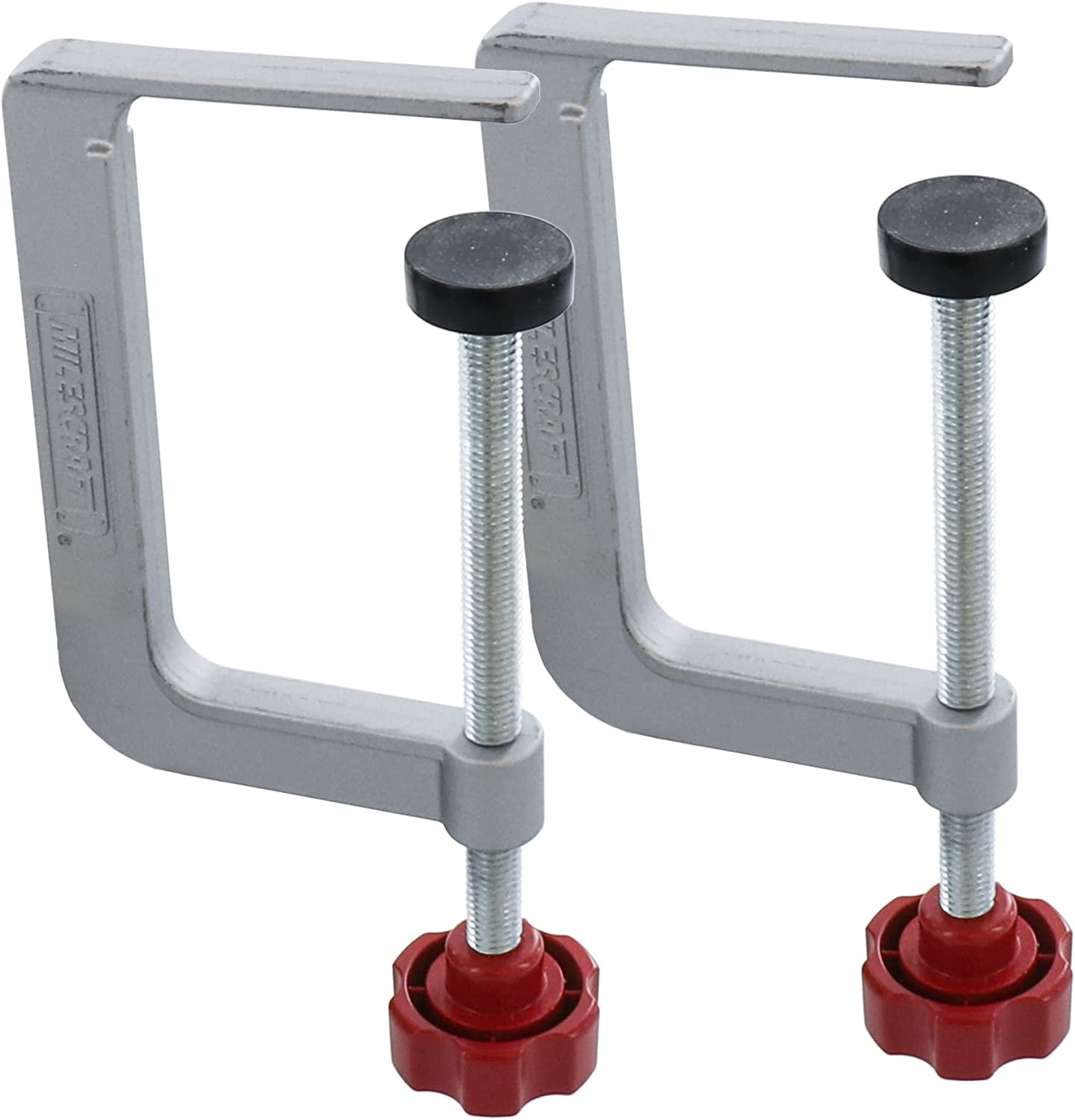 2 Pinces De Serrage Pour Rail T - Acier Allié M8 Pour Travail Du Bois
