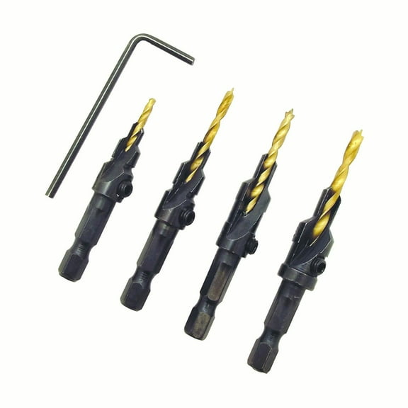 Milescraft 5341 4pc. CounterBit Set