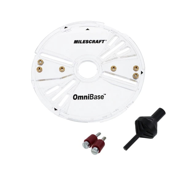 Milescraft Universal Metal Bushing Router Omnibase Plate