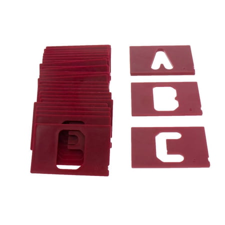 Milescraft Vertical Letters 1.5In 30Pc