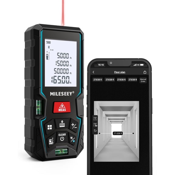 Mileseey D5T Professional Laser Distance Meter