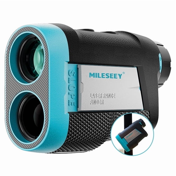 Mileseey Golf Range Finder with Flag Pole Lock Vibration Rechargeable Magnetic