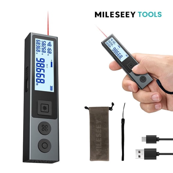 Mileseey M120 Pro Portable Laser Distance Meter