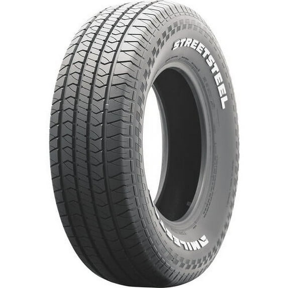 Milestar Streetsteel P215/70R15 97T WL (4 Tires) Fits: 2005-15 Toyota Tacoma Base, 2000-05 Buick LeSabre Custom