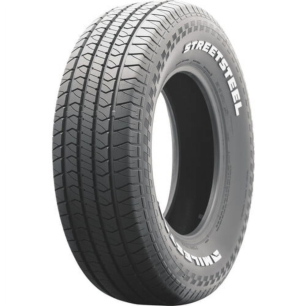 Milestar Streetsteel P225/70R15 100T WL (4 Tires) Fits: 2005 Ford Escape XLT, 2000 Jeep Wrangler Sahara