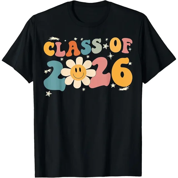 Milestone 2026 Senior Graduation Class Growth Unisex T-Shirt, up to size 5XL