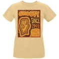 thumbnail image 1 of Milestone Birthday Groovy Since 1969 Haight Ashbury Womens T Shirt Natural LG, 1 of 1