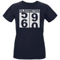 thumbnail image 1 of Milestone Birthday Oldometer Odometer Turning 60 Womens Organic T Shirt Navy LG, 1 of 1