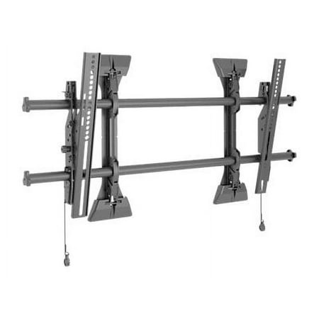 Chief - Fusion Low-Profile Tilting Wall Mount for Most 37" - 63" Flat-Panel TVs - Black