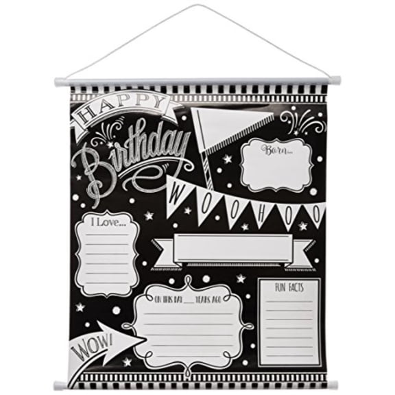 Milestone Sign | Black & White Collection | Birthday