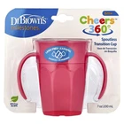 Milestones, Cheers360, Spoutless Transition Cup, 6 Months +, Pink, 7 oz (200