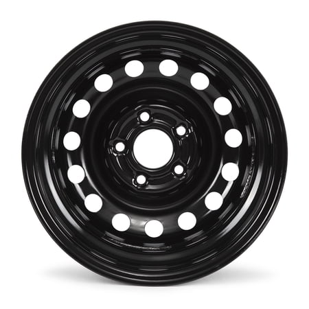Milesub 15x6 inch Black Steel Rims for Hyundai Elantra 2017-2020, 15" Replacement Wheels Rims
