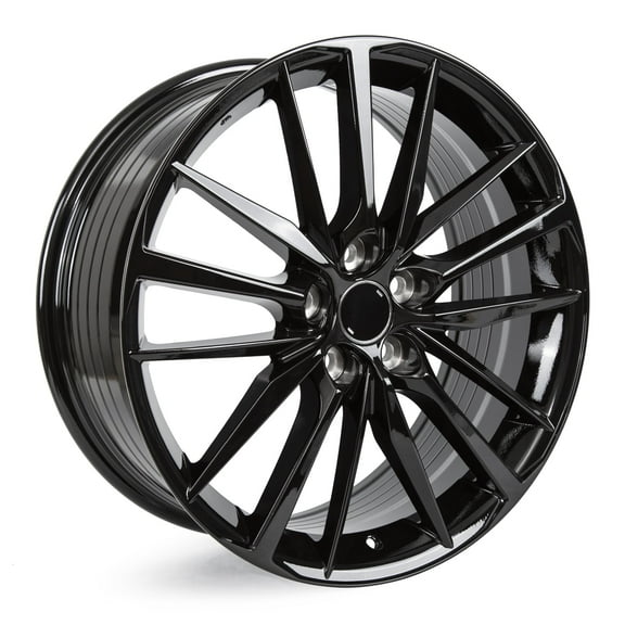 Milesub 19 x 8 inch Wheels for Toyota Camry XSE 2021-2024, 19" Black Alloy Replacement Wheels Rims