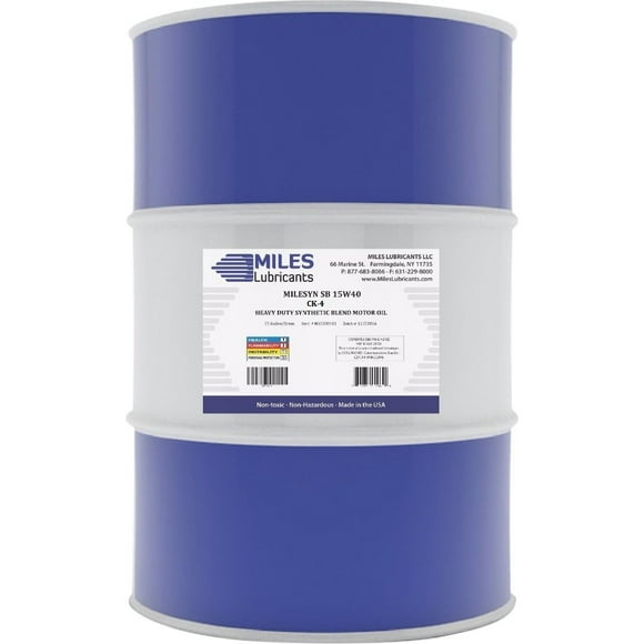 55 Gallon Drum 15w40