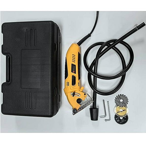 Milex Compact 400W Mini Circular Saw with Anti-Lock Safety Features