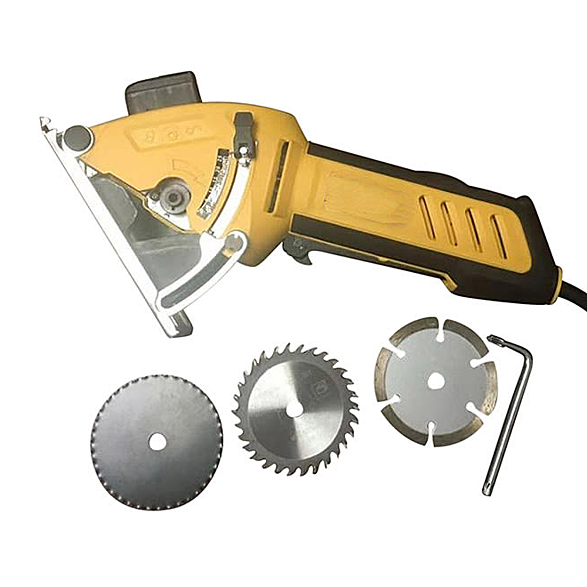 Milex Versatile Mini Circular Saw 400W Adjustable Blade Multi Use Walmart