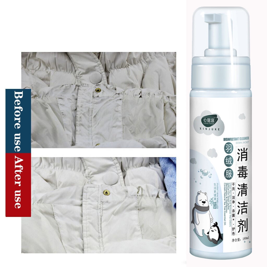 Milexda Multipurpose180ML Down Jacket Dry Cleaning Agent Clothes Dry Cleaning Foam