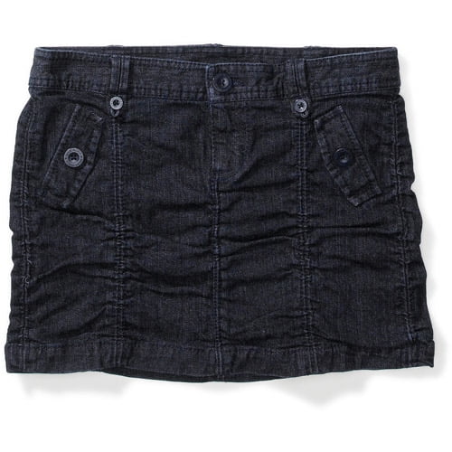 MAX JEANS womens denim skirt size 12 blue stretchy with pockets | eBay