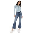 thumbnail image 1 of Kancan - Miley High-Rise Cropped Flare Jeans (26" Inseam) - KC20057D, 1 of 8
