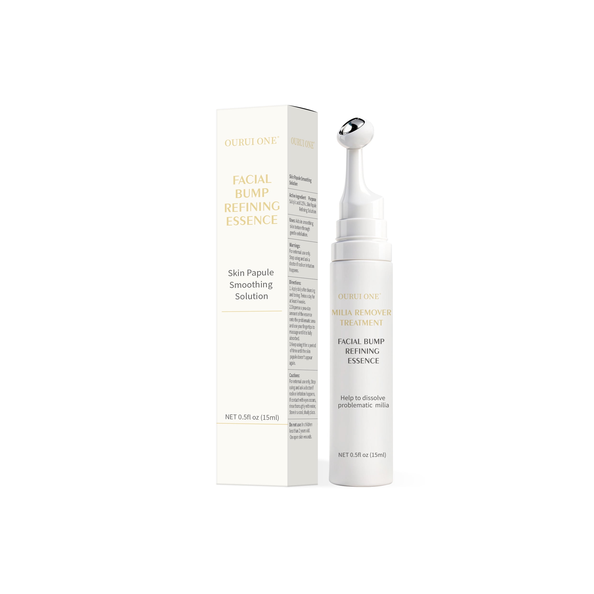 Milia Remover Serum, Improve Skin Radiance Lightweight, Oil-Free Formula for Eyes & Face