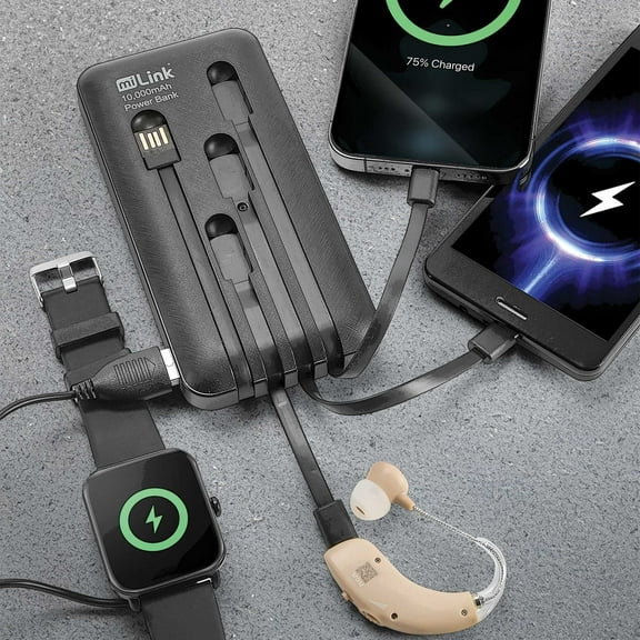 Milink 10,000mAh Rechargeable Power Bank