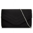thumbnail image 1 of Milisente Women Clutches Suede Evening Bag Party Wedding Clutch Purses, 1 of 8