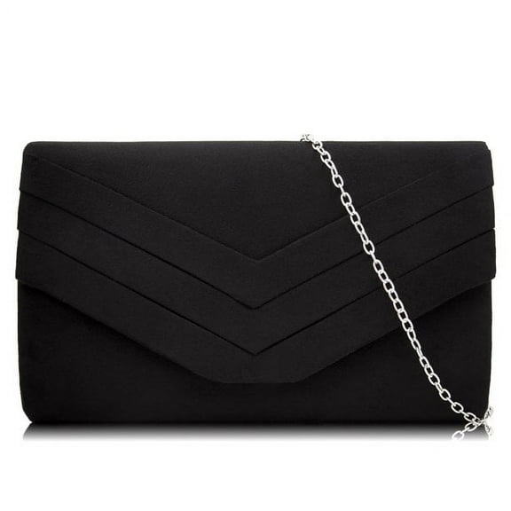 Milisente Women Clutches Suede Evening Bag Party Wedding Clutch Purses