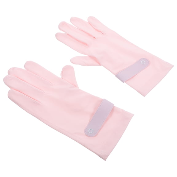 Milisten 1Pair Compact Pink Fitness Gloves Shock Absorbing for Riding and Outdoor Use