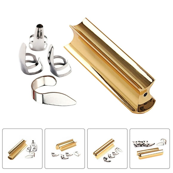 Milisten Guitar Slide Guitar Slide Stick Metal 1 Stringed Instruments