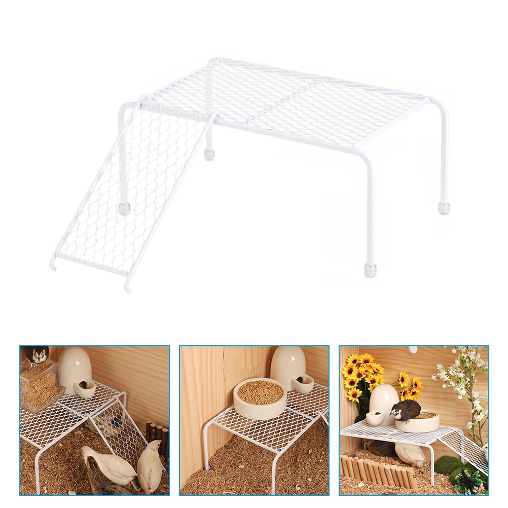 Milisten Chicken Coop Perch Platform Iron 1 Set For Small Animals ...
