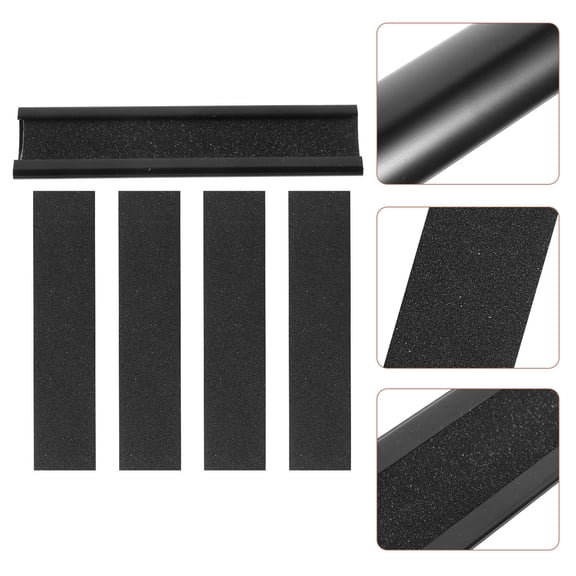 Milisten Portable Cue Tip Shaper and Sandpaper Set, Pool Stick Tip Sander Tool for Smooth and Precise Cue Maintenance
