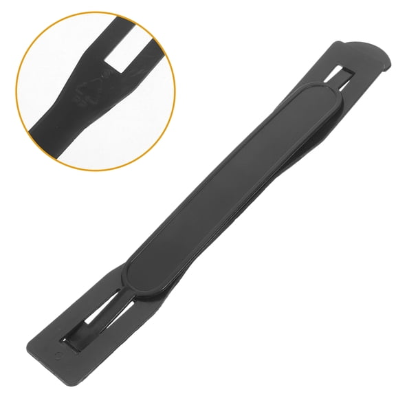 Milisten 100 Sets Black Plastic Shipping Handles for Easy Lifting and Secure Packaging Accessories