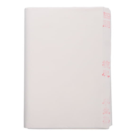 Milisten 100Pcs White Chinese Brush Painting Paper for Calligraphy Practice with Excellent Ink Control