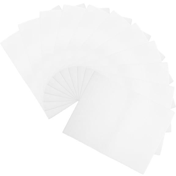 Milisten 100pcs Small Business Packaging Supplies Foam Packaging Pouches White Polyethylene Foam for Cups