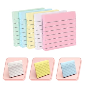 Milisten 10Pcs Assorted Color Note Pads with Thick Paper and Smooth Writing Surface