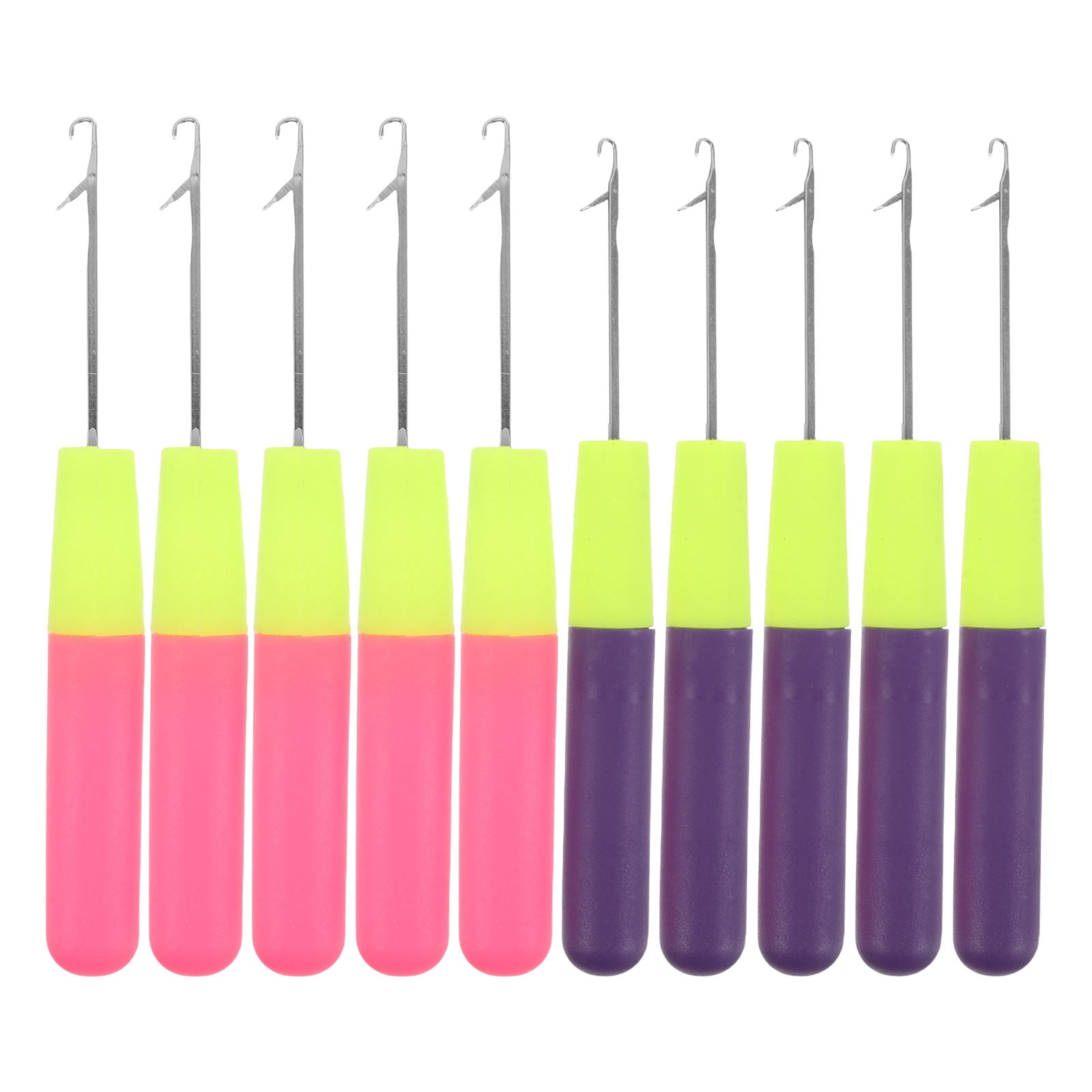 Social Tools Extension Milisten 10 Pcs Latch Hook Crochet Tool Set for Hair Extensions ...