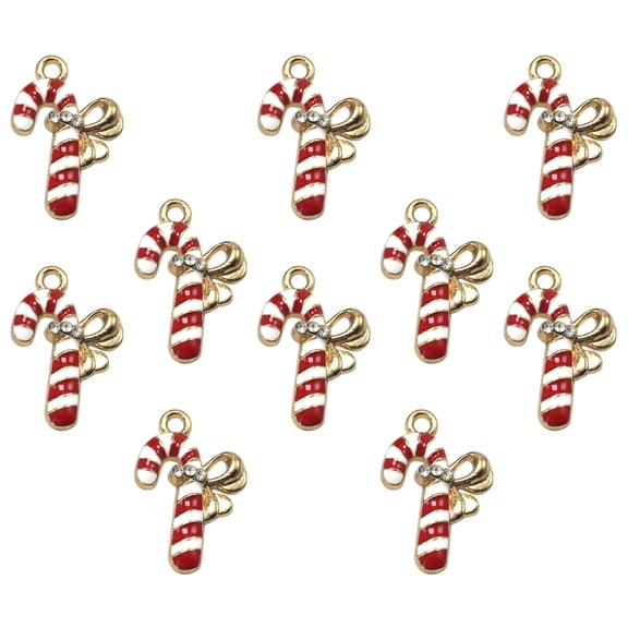 Milisten 10Pcs Pendant for Keychain and Sweater Chain Multi Colored Cartoon Charms for Earring Making