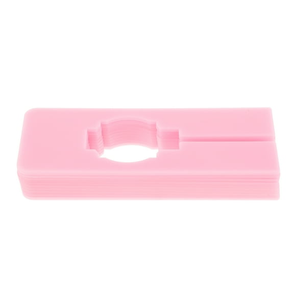 Milisten 10Pcs Pink Wardrobe Partition Board Clothes Divider for Closet and Clothing Rack Sorting