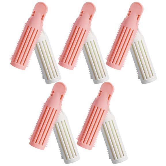 Milisten 10pcs Hair Volumizer Tool Fluffy Clip Pink ABS Quick Styling Women Accessories