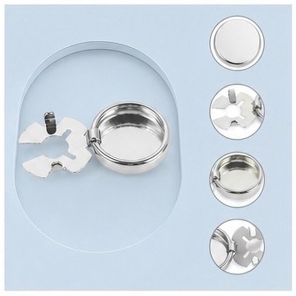 Milisten 10pcs Turtle Shape Copper Button Covers for Shirt Studs