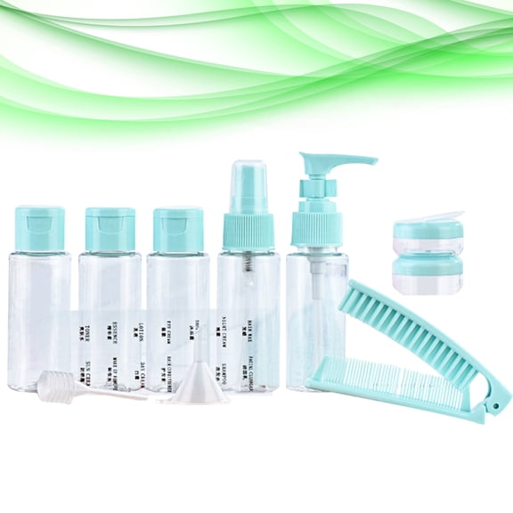 Milisten 12PCS Small Liquid Containers for Makeup Storage, Travel-Friendly, Leakproof, Assorted Colors for Women and Beauty Use