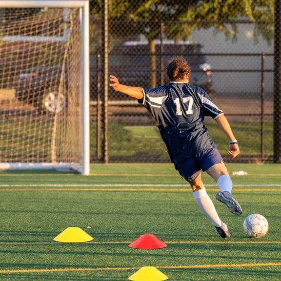 Milisten Football Training Discs Football Training Sign Discs PE 12pcs