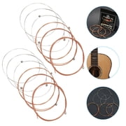 Milisten Guitar String Set Metal Assorted Color 12Pcs