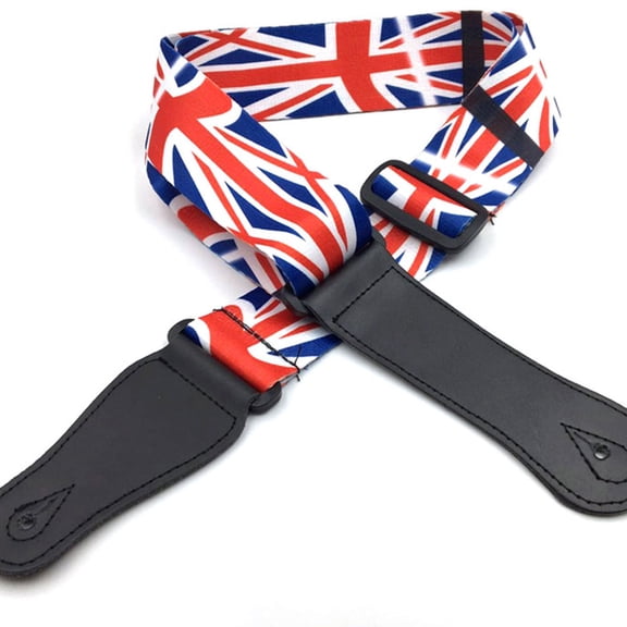 Milisten 1Pc Multi Color Guitar Sling Strap Essential Adjustable Accessory for Electric and Wooden Guitars