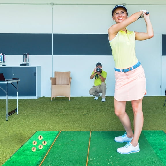 Milisten 1Pack Durable Materials Golf Practice Balls for Golf Players Simple Design 4.26X4.26X4.26in